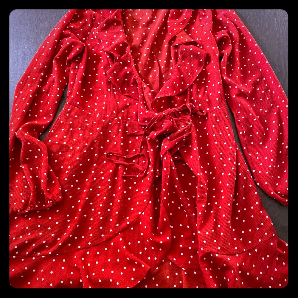 Red dress